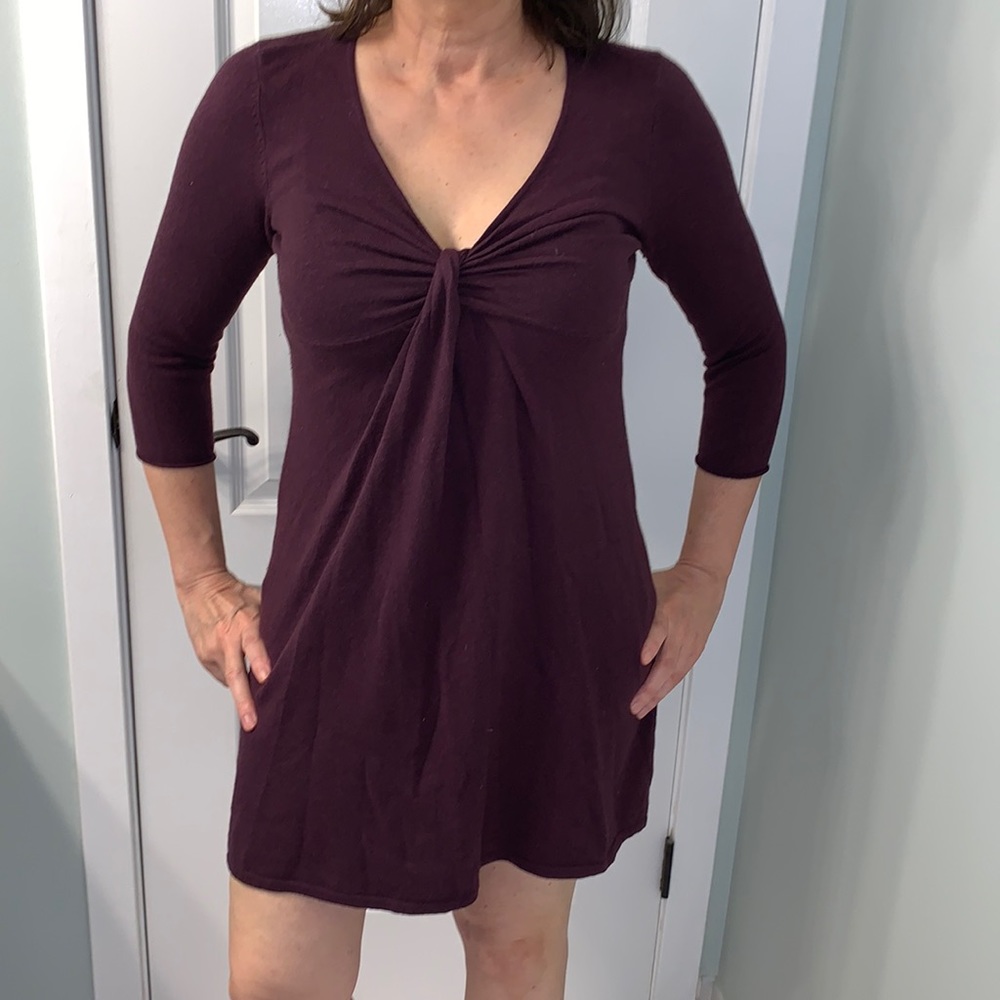 Dark Plum Dress - Picture 1 of 7